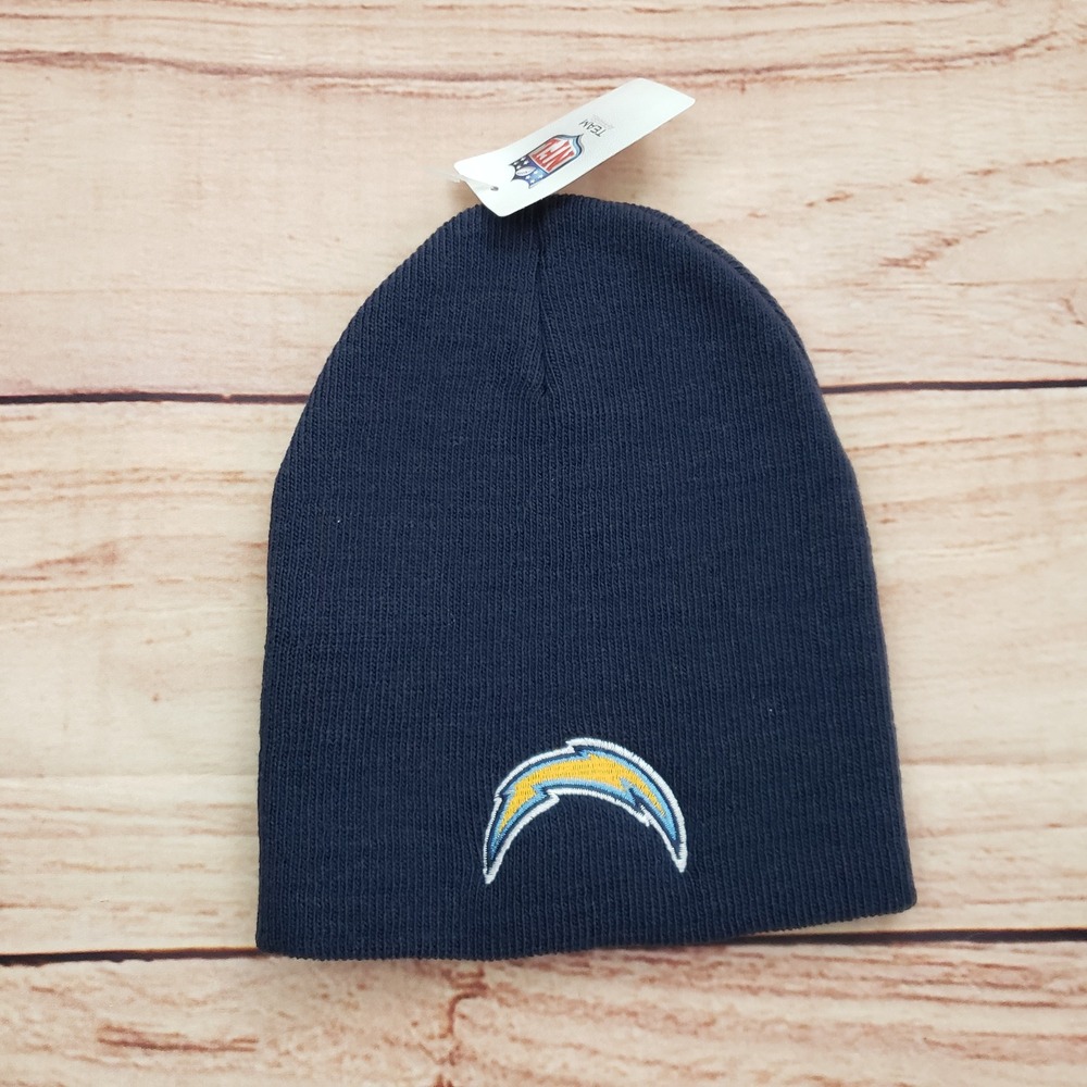 Los Angeles Chargers Hat Cap Beanie One Size Blue‎ Yellow NFL Football Mens A1